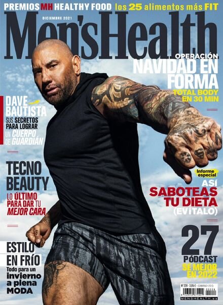 Men’s Health Espana – diciembre 2021 Cover