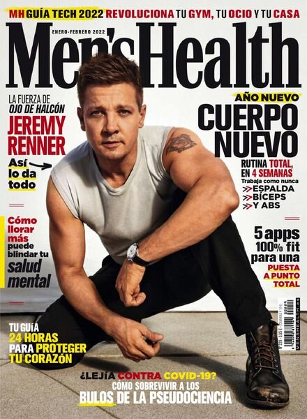 Men’s Health Espana – enero 2022 Cover