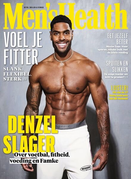 Men’s Health Netherlands – november 2021 Cover