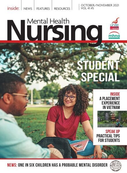 Mental Health Nursing – October-November 2021 Cover