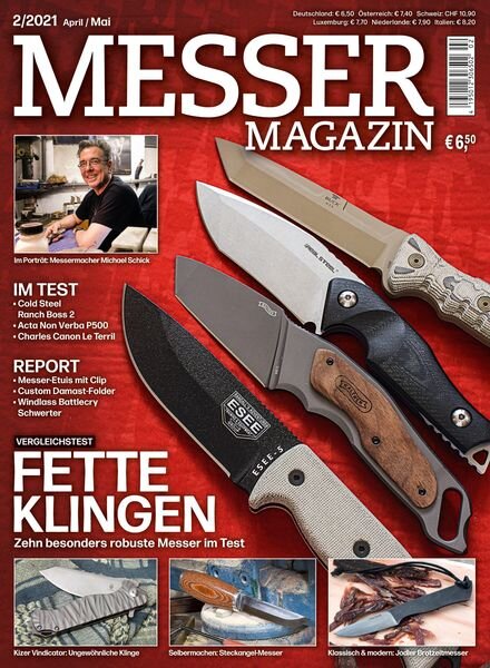 Messer Magazin – April 2021 Cover