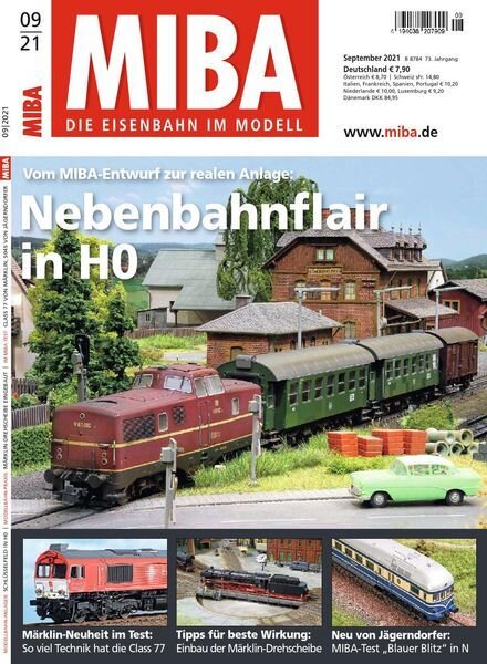 Miba – September 2021 Cover