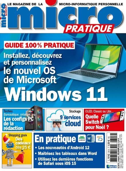 Micro Pratique – decembre 2021 Cover