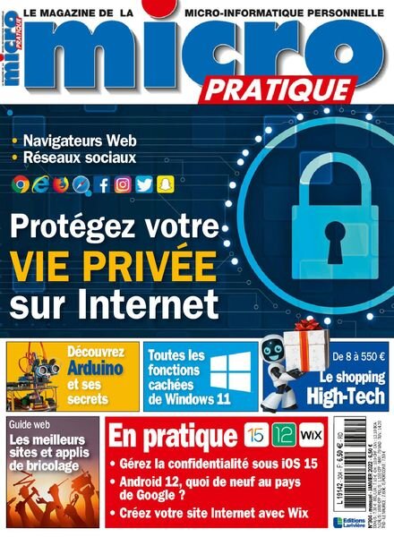 Micro Pratique – janvier 2022 Cover