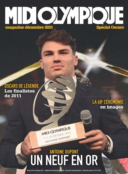 Midi Olympique Magazine – Decembre 2021 Cover