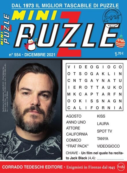 Mini Puzzle – 10 dicembre 2021 Cover