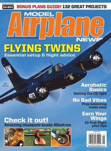 Model Airplane News – January 2022 Cover