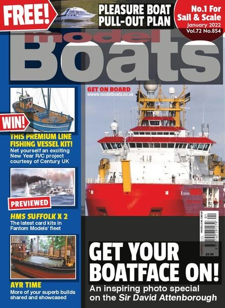 Model Boats – Issue 854 – January 2022 Cover