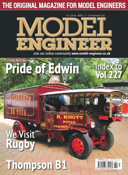 Model Engineer – Issue 4680 – 17 December 2021 Cover