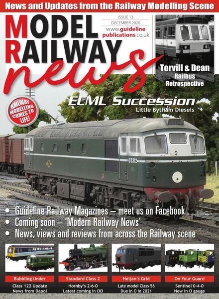 Model Railway News – December 2020 Cover