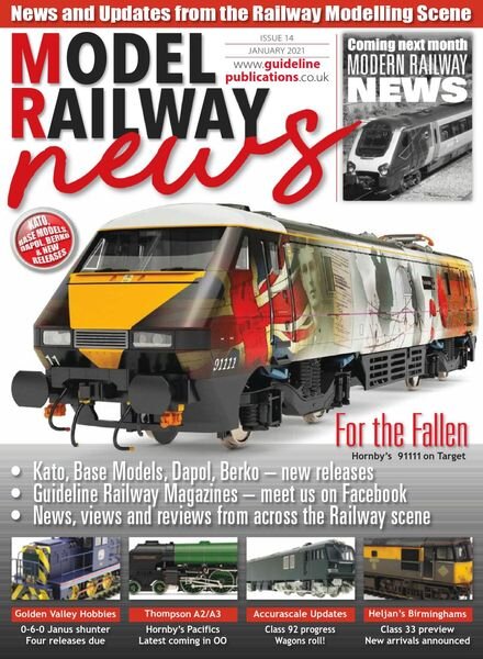 Model Railway News – January 2021 Cover