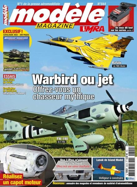 Modele Magazine – janvier 2022 Cover