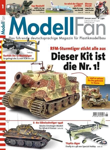 ModellFan – Januar 2022 Cover