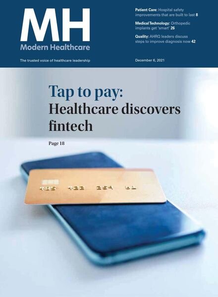 Modern Healthcare – December 06, 2021 Cover