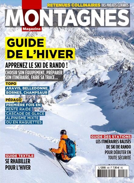 Montagnes Magazine – decembre 2021 Cover