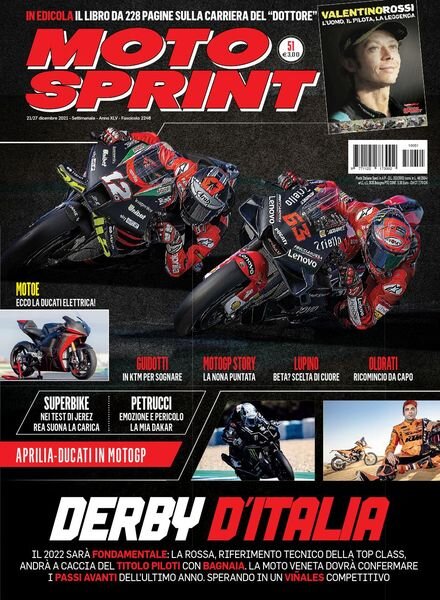 Moto Sprint – 21 Dicembre 2021 Cover