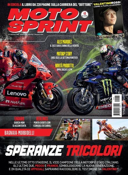 Moto Sprint – 7 Dicembre 2021 Cover