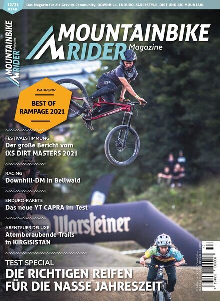 Mountainbike Rider Magazine – 16 Dezember 2021 Cover