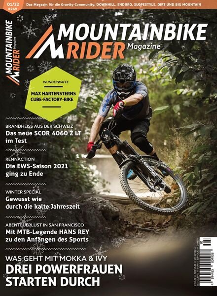Mountainbike Rider Magazine – 22 Dezember 2021 Cover