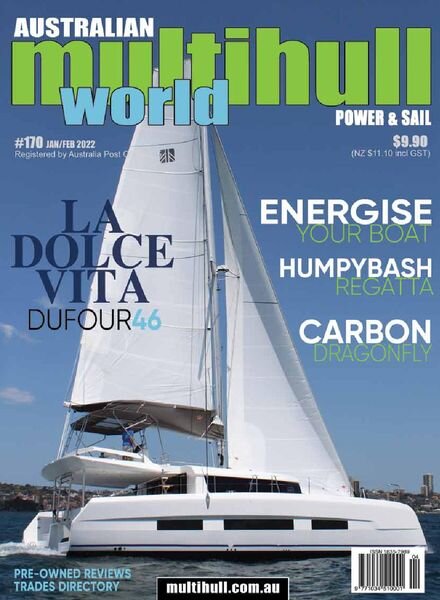 Multihull World – Issue 170 – January-February 2022 Cover
