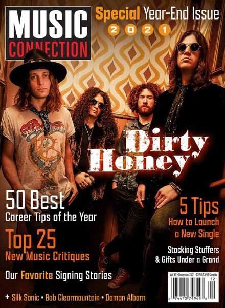 Music Connection – December 2021 Cover