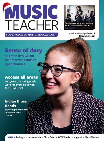 Music Teacher – December 2021 Cover