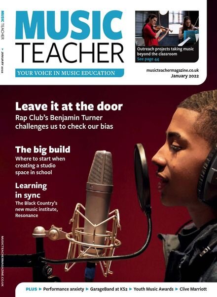 Music Teacher – January 2022 Cover