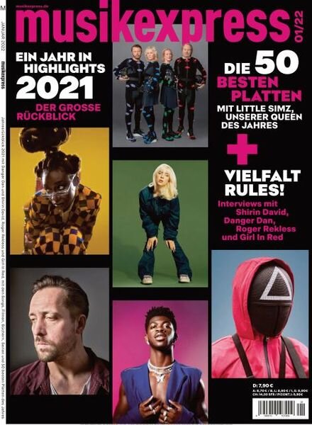 musikexpress – 09 Dezember 2021 Cover