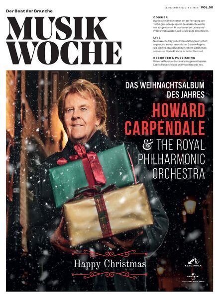 MusikWoche – 13 Dezember 2021 Cover