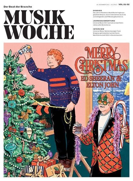 MusikWoche – 20 Dezember 2021 Cover
