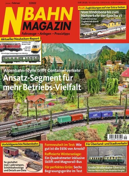 N-Bahn Magazin – Januar 2022 Cover