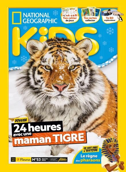 National Geographic Kids France – Janvier 2022 Cover