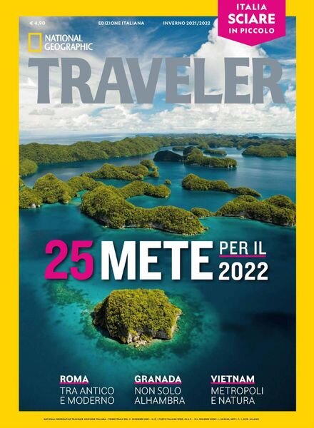 National Geographic Traveler Italia – Inverno 2021-2022 Cover