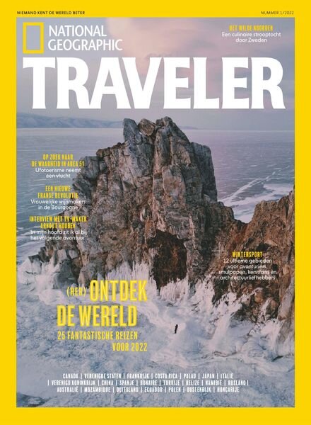 National Geographic Traveler Nederland – november 2021 Cover