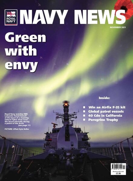 Navy News – November 2021 Cover