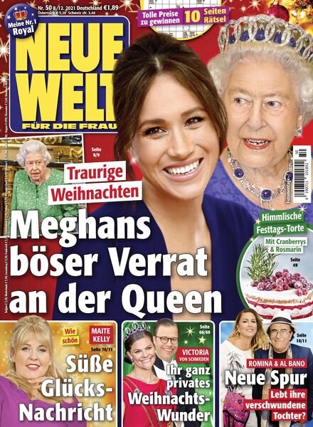 Neue Welt – 08 Dezember 2021 Cover
