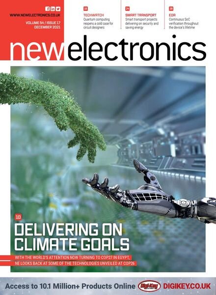 New Electronics – December 2021 Cover