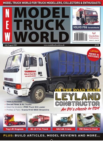 New Model Truck World – Issue 4 – July-August 2021 Cover
