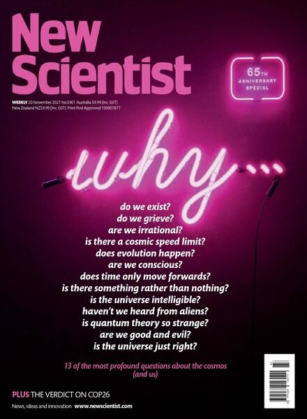 New Scientist Australian Edition – 20 November 2021 Cover