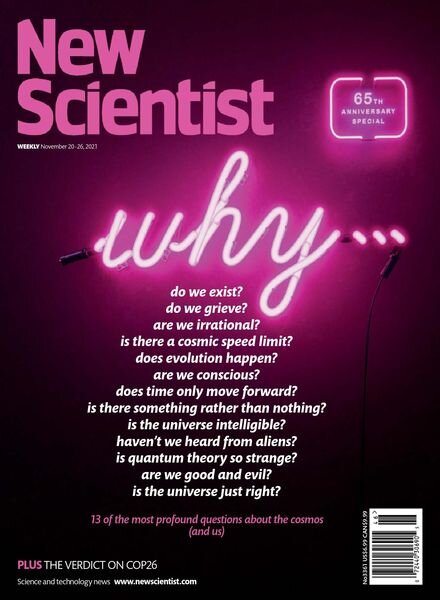 New Scientist – November 20, 2021 Cover