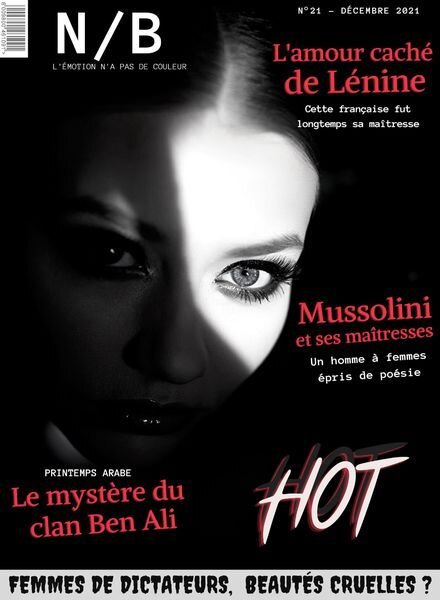 Noir et Blanc – Decembre 2021 Cover