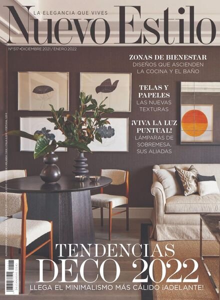 Nuevo Estilo – diciembre 2021 Cover