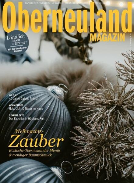 Oberneuland Magazin – November 2021 Cover