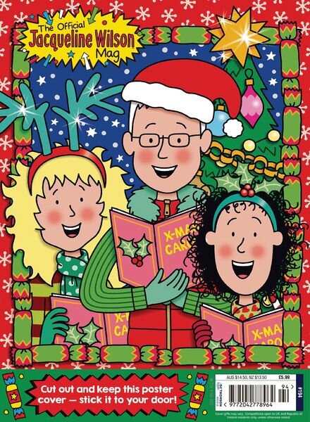 Official Jacqueline Wilson Magazine – 08 December 2021 Cover