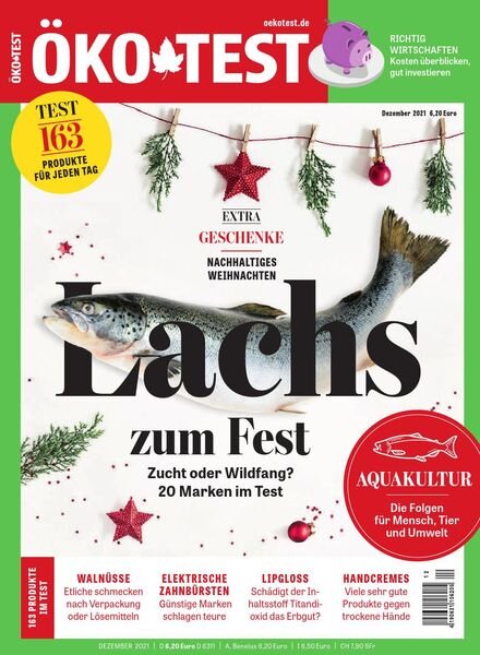 Okotest – Dezember 2021 Cover