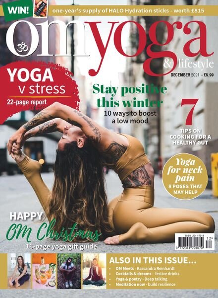 OM Yoga & Lifestyle – December 2021 Cover