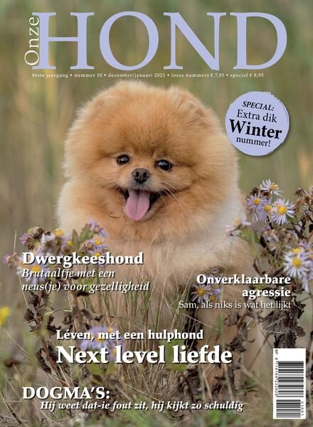 Onze Hond – november 2021 Cover