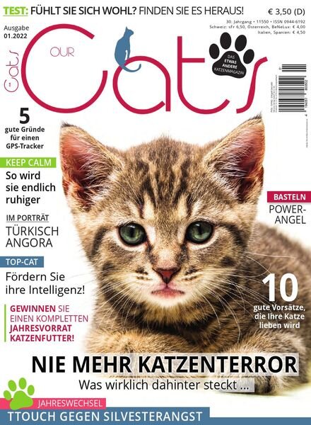 Our Cats – Januar 2022 Cover