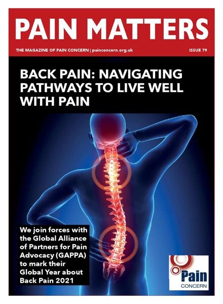Pain Matters – Issue 79 – November 2021 Cover