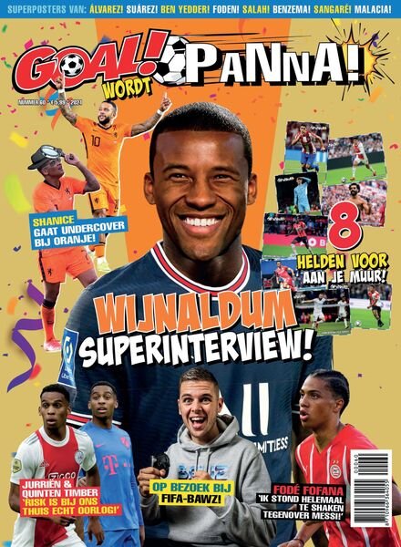 Panna! – 19 november 2021 Cover